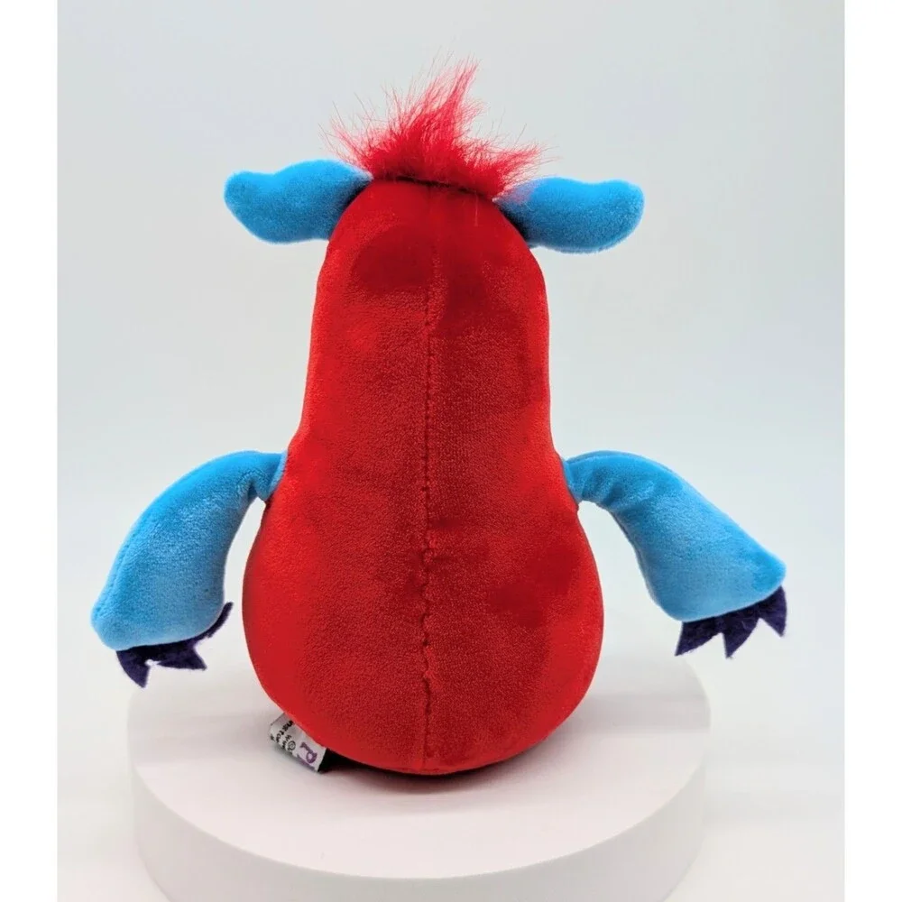 Plushology Monster Plush Stuffed Animal New Mexico Red Blue Cyclops One Eye 6